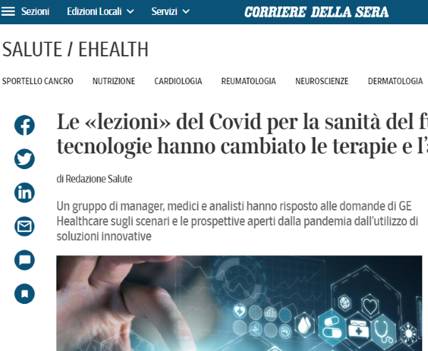 Le «lezioni» del Covid per la sanità del futuro: così le tecnologie hanno cambiato le terapie e l’assistenza