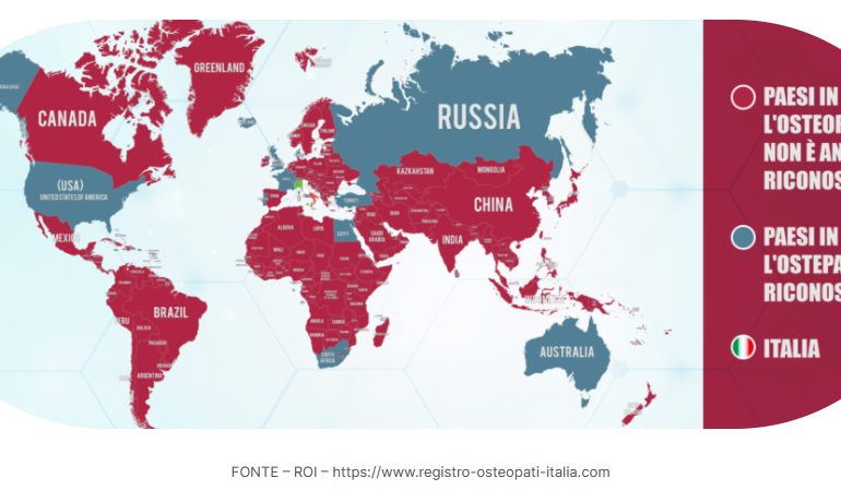 L’osteopatia in Italia è a tutti gli effetti una Professione Sanitaria
